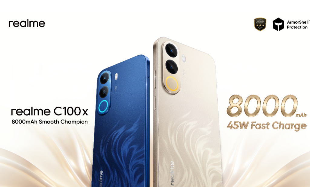 realme C100x Rasmi Dilancarkan di Malaysia, Bawa Bateri 8,000mAh dan Ketahanan MIL-STD 810H 1 realme C100x Rasmi Dilancarkan di Malaysia, Bawa Bateri 8,000mAh dan Ketahanan MIL-STD 810H 1