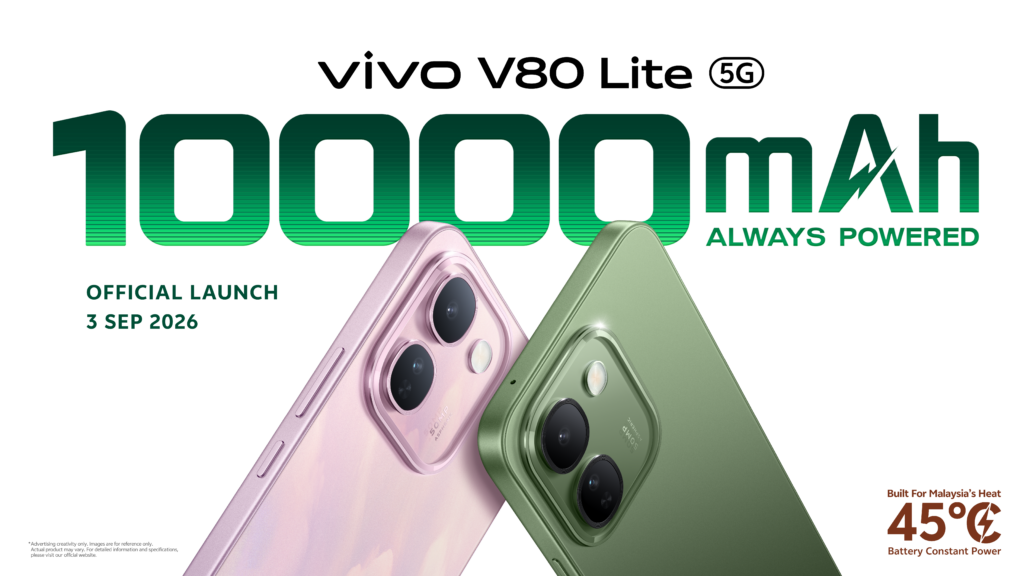 vivo V80 Lite 5G Bakal Hadir di Malaysia dengan bateri BlueVolt 10,000mAh 1