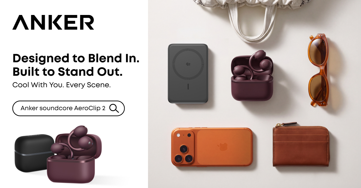 Anker soundcore AeroClip 2 akan tiba di Malaysia pada 28 September ini 3 Anker soundcore AeroClip 2 akan tiba di Malaysia pada 28 September ini 3