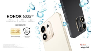 HONOR 600S 5G kini di Malaysia, Harga RM1,299 Dengan Bateri 8,100mAh 2