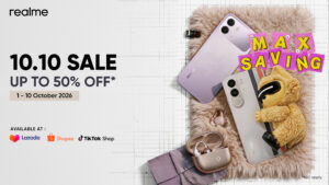 realme Tawar Diskaun Sehingga 50% Sempena Jualan 10.10 8